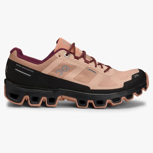 Scarpe Trail Running ON Cloudventure Waterproof Donna Marroni Chiaro IT 70209
